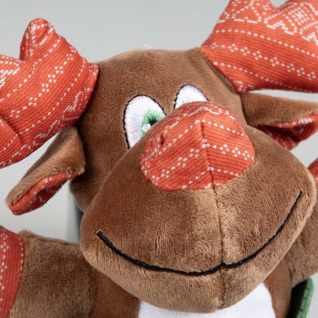 Afbeelding Duvo Plus Kerst Knuffel – Rudolf In Zak