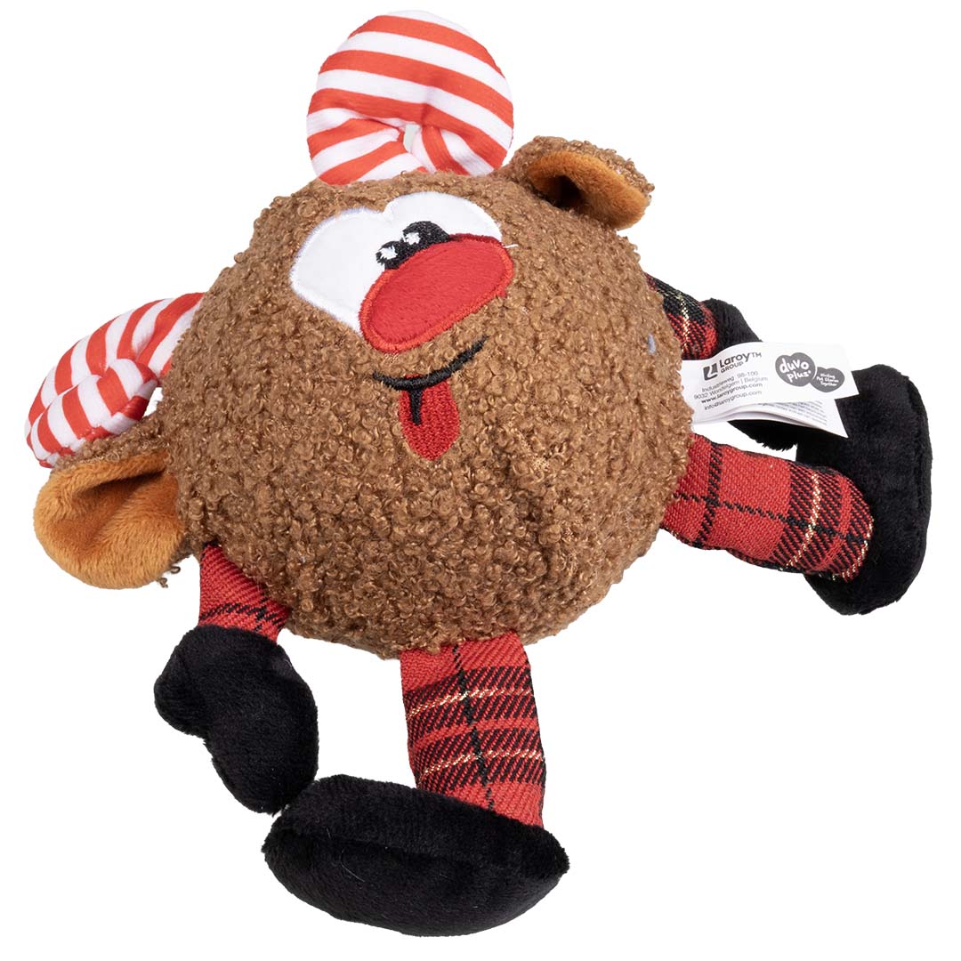 Afbeelding Duvo Plus Kerst Knuffel – Rendier Bal