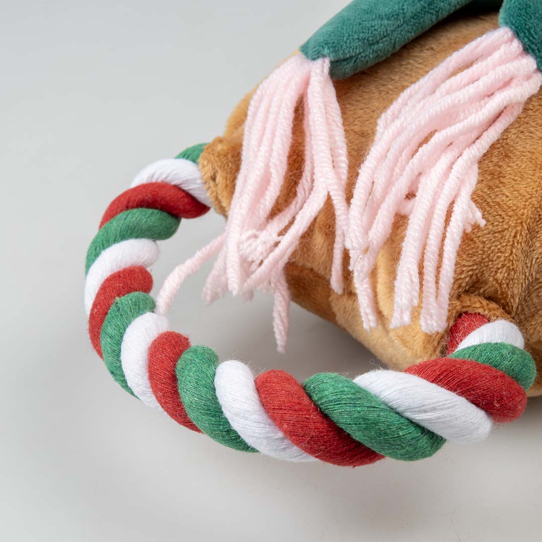 Afbeelding Duvo Plus Kerst Knuffel – Rendier met Lus