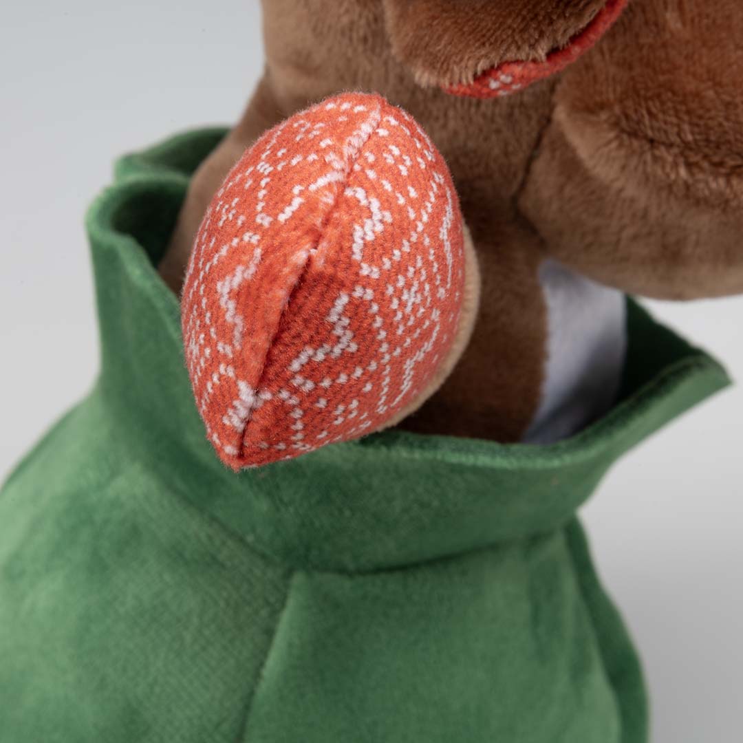 Afbeelding Duvo Plus Kerst Knuffel – Rudolf In Zak