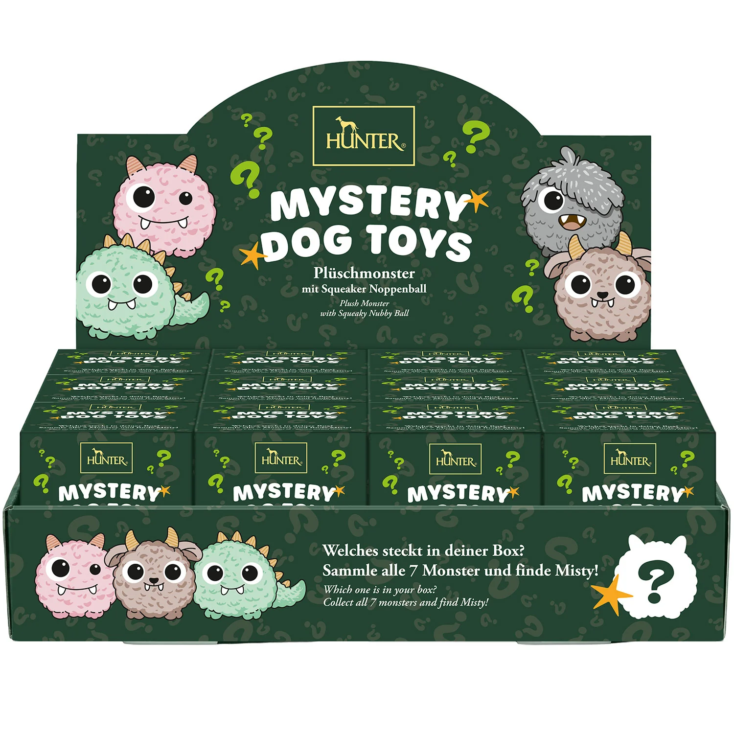 Afbeelding Hunter Mystery Box – Mystery Monster Hondenspeelgoed