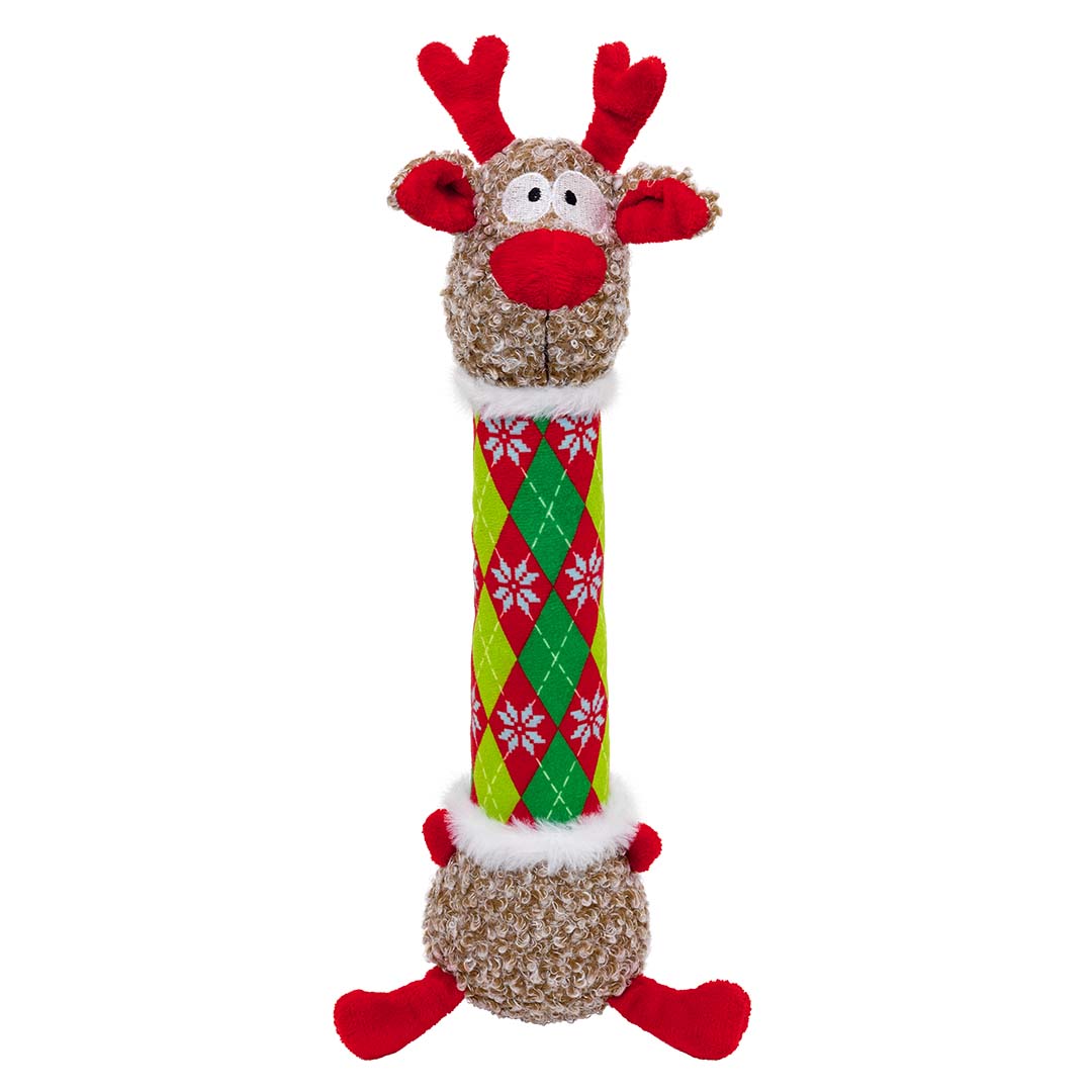 Afbeelding KONG Holiday Shakers Luvs Argyle Reindeer