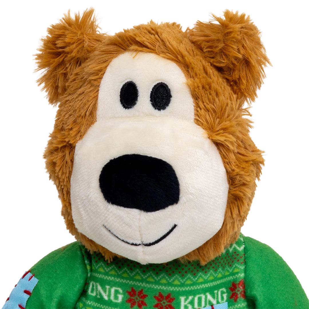 Afbeelding KONG Holiday Wild Knots Sweater Bear Groen